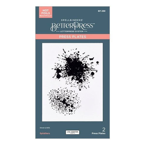 Wildflowers Collection - Splatters BetterPress Plate