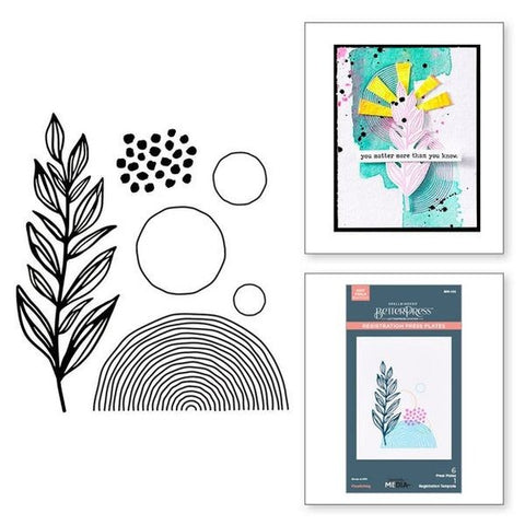Modern Botancials Collection - Flourishing BertterPress Plates