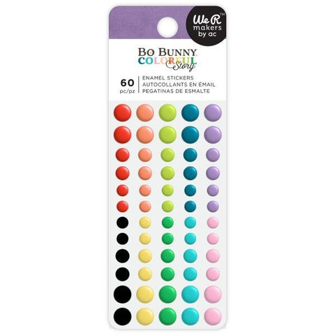 A Colorful Story - Enamel Dots