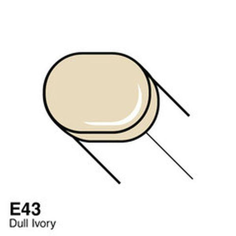 Copic Sketch Marker - E43 - Dull Ivory