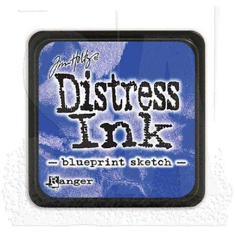 Mini Distress Ink Pad - Blueprint Sketch