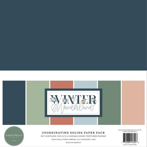 Winter Wonderland - 12x12 Collection Pack - Solids