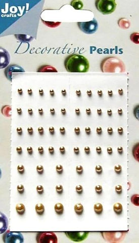 Decorative Pearls- Gold