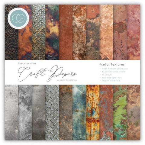 Metal Textures - 12x12 Paper Pad