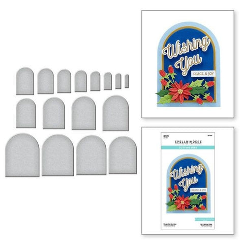 Glimmer Greetings Collection - Essential Arches Dies
