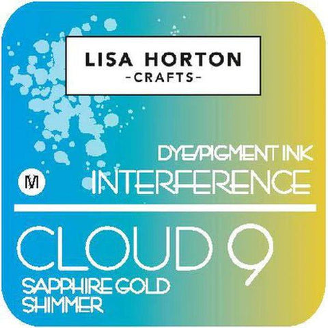 Interference Ink Pad - Sapphire Gold Shimmer