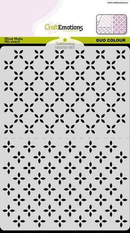 Duo Colour Stencil - Pattern No. 1
