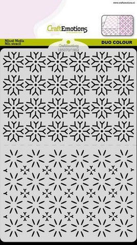 Duo Colour Stencil - Pattern No. 2