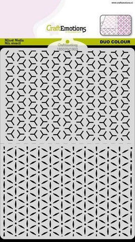 Duo Colour Stencil - Pattern No. 3