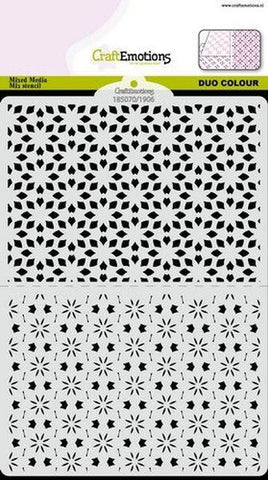 Duo Colour Stencil - Pattern No. 6