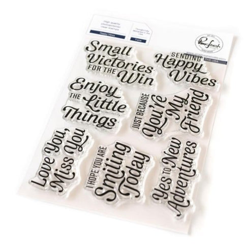 Happy Vibes - Clear Stamps