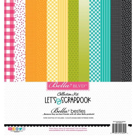 Let's Scrapbook! - 12x12 Collection Pack - Besties