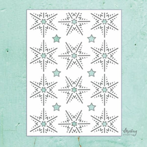 Snowflakes 2 - 6x8 Stencil