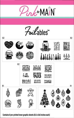 Holiday Icons - Foilable Kit