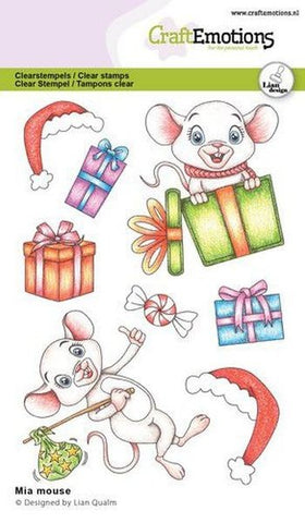 Mia Mouse - Clear Stamps