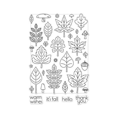 Fall Pattern Clear Stamps