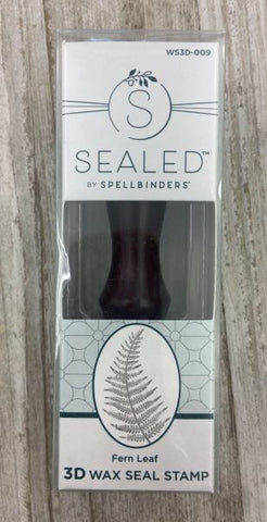 Woodland Tales - Fern Leaves 3D Wax Seal Stamp