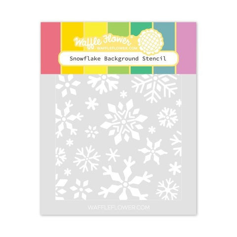Snowflake Background Stencil