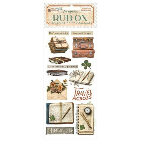 Art of Travelling - Rub Ons - Notebooks