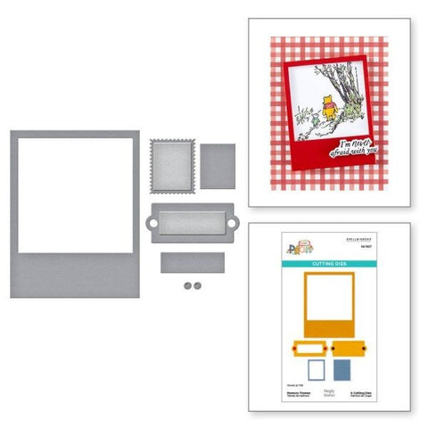 Say Cheese Classic Pooh Collection - Memory Frames Dies