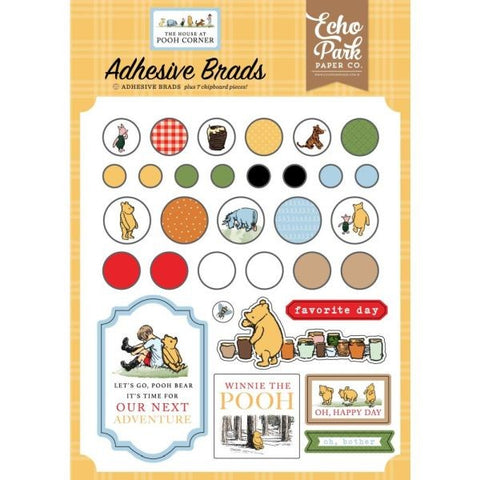 The House at Pooh Corner - Decorative Brads