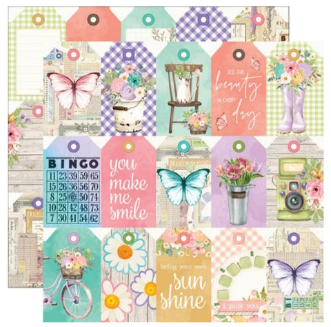 Simple Vintage Flower Shoppe - Tag Elements