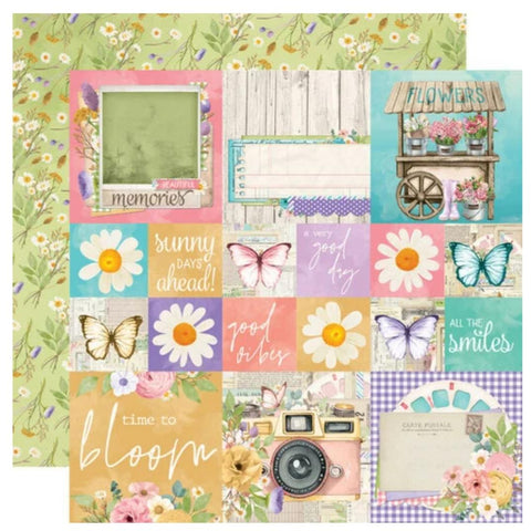 Simple Vintage Flower Shoppe - 2x2 / 4x4 Elements