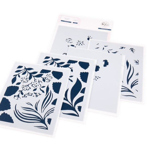Foliage Flair -- Layering Stencils