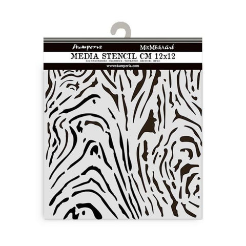 Hidden Grove - Stencil - Wood Pattern