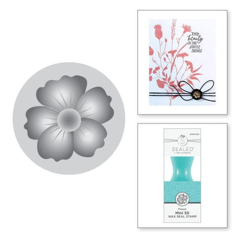 Mini Wax Seals Collection - Flower Mini 3D Wax Seal