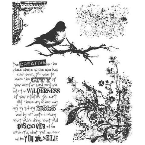Urban Tapestry - Cling Stamps