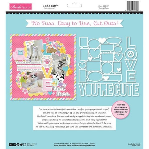Cut Outs - You're Cute