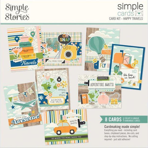 Happy Travels - Simple Cards Card Kit