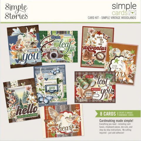 Simple Vintage Woodlands - Simple Cards Card Kit