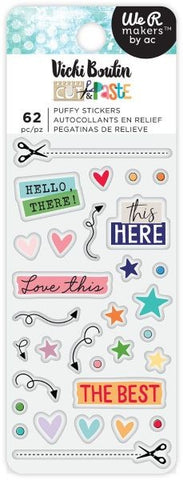 Cut & Paste - Puffy Stickers