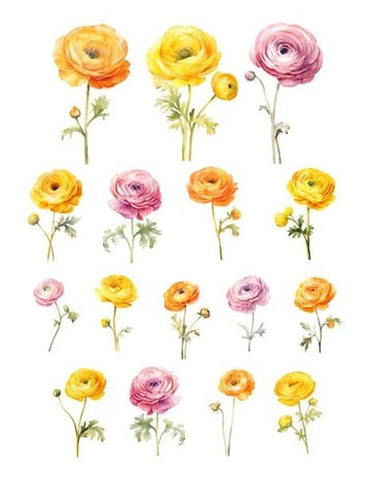 Sweet Summer Florals - Ephemera - Flowers