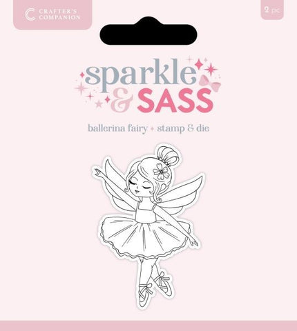Sparkle & Sass - Ballerina Fairy - Stamp & Die Set