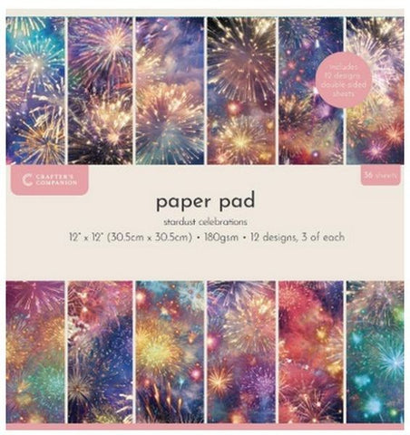 Stardust Celebratiosn - 12x12 Paper Pad