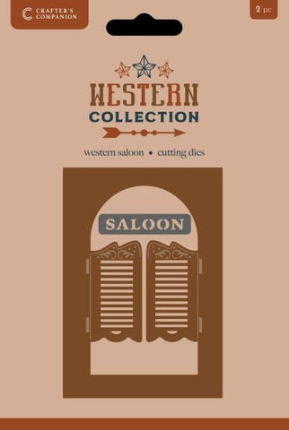 Western Collection - Western Saloon - Create-A-Card Dies