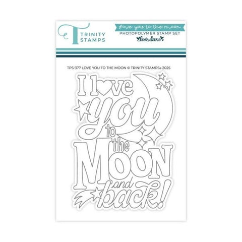 Love You to the Moon - Clear Stamps