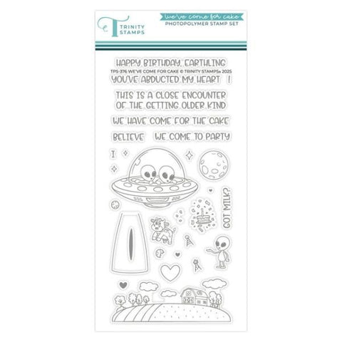 We've Come for Cake - Clear Stamps