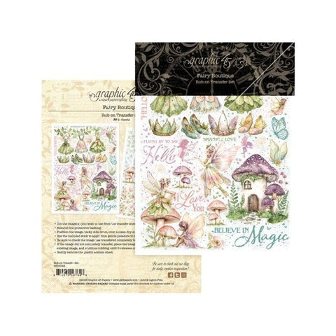 Fairy Boutique - Rub On Transfers