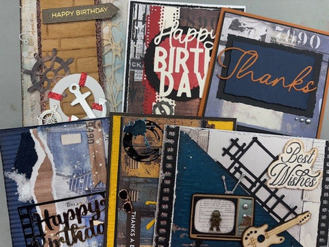 Industrial Chic / Masculine 2025 Card Kit