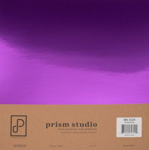 Whole Spectrum Foil Cardstock - Amethyst