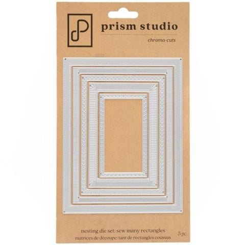 Sew-Many Stitched Retangles - Dies