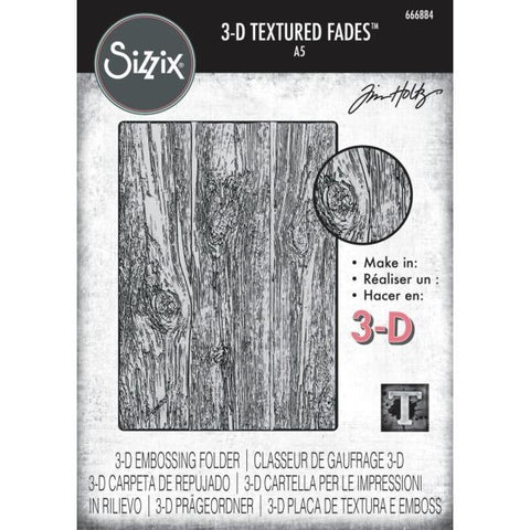 Lumber - A5 3D Embossing Folder