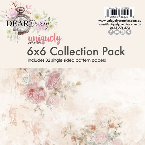 Dear Diary - 6x6 Collection Pack