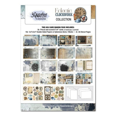 Eclectic Clocks - Card Kit
