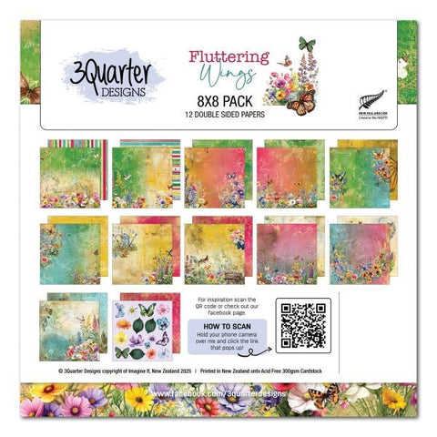 Fluttering Wings - 8x8 Collection Pack