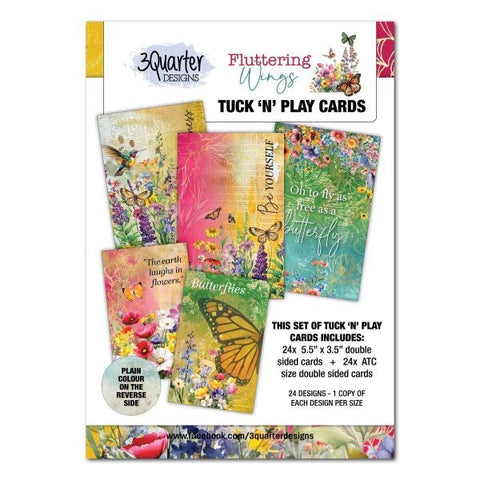 Fluttering Wings - Tuck N' Play Cards